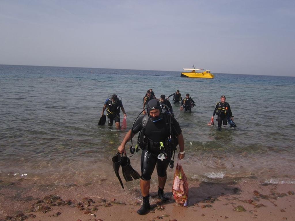 לינה וארוחת בוקר עקבה Arab Divers Dive Center And Bed & Breakfast מראה חיצוני תמונה